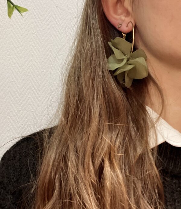 PENDIENTES TARAMUNDI VERDE - Imagen 4