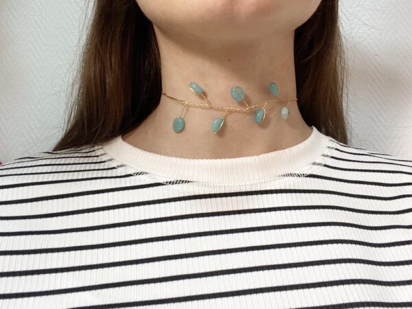 CHOCKER BERMEO AZUL - Imagen 4