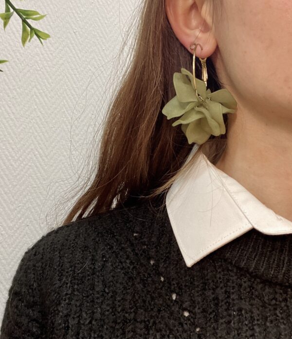 PENDIENTES TARAMUNDI VERDE - Imagen 3