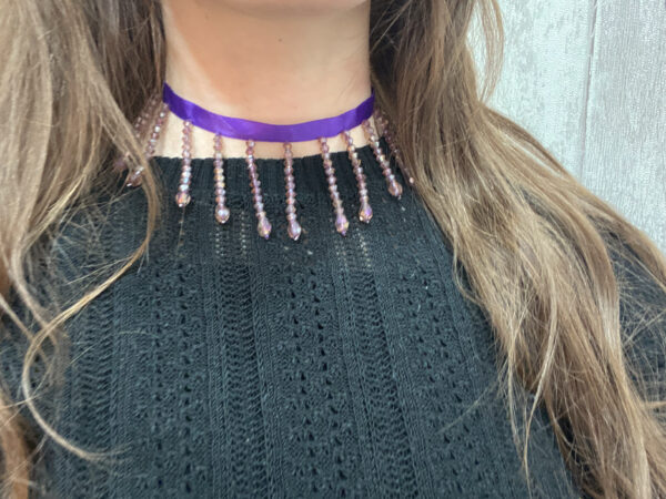 CHOCKER ADANERO MORADO - Imagen 4